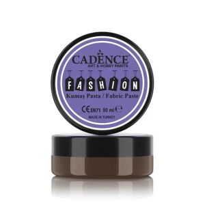 Cadence Opak Kumaş Rölyef Pasta FP-11 Kahverengi