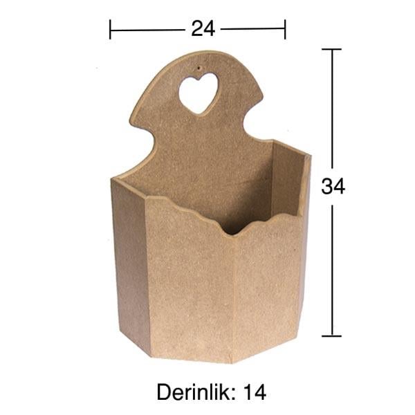 Ahşap Kapıcı Kutusu KP126