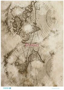 Diamond Pirinç Dekopaj Kağıdı - 623