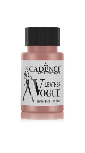 Cadence Deri Boyası Metalik LVM-06 Gül Kurusu 50ml Leather Vouge Paint