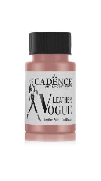 Cadence Deri Boyası Metalik LVM-06 Gül Kurusu 50ml Leather Vouge Paint
