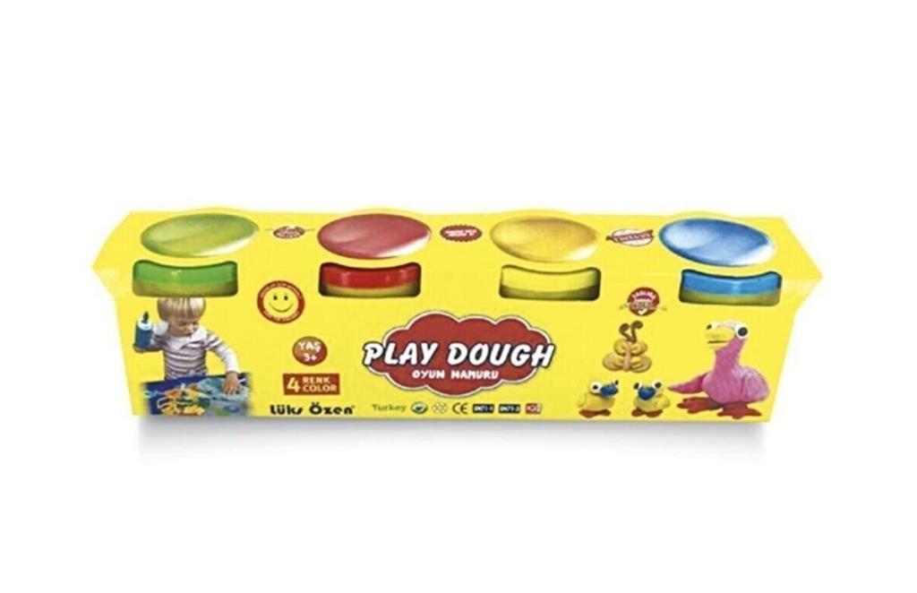 Play-Dough Oyun Hamuru 4 Renk (Küçük Boy)