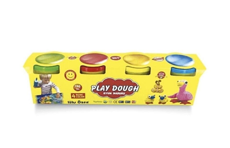 Play-Dough Oyun Hamuru 4 Renk (Küçük Boy)