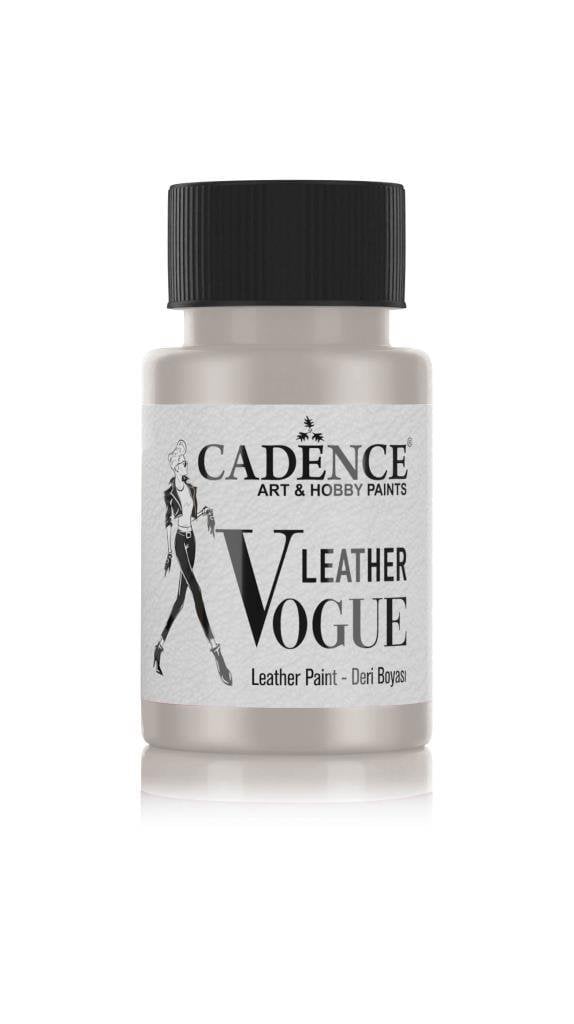 Cadence Deri Boyası Metalik LVM-07 Gümüş 50ml Leather Vouge Paint