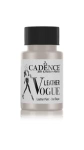 Cadence Deri Boyası Metalik LVM-07 Gümüş 50ml Leather Vouge Paint