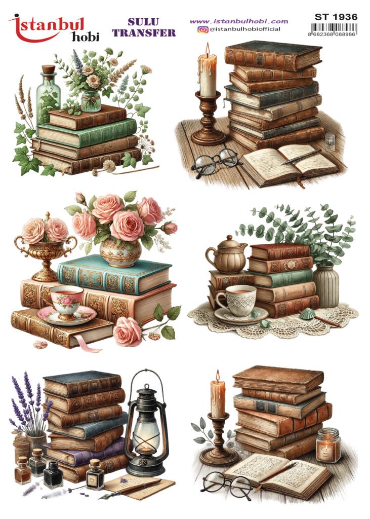 Sulu Transfer Kağıdı 25x35cm ST-1936