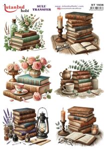 Sulu Transfer Kağıdı 25x35cm ST-1936