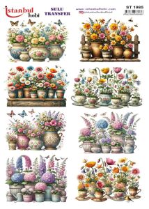 Sulu Transfer Kağıdı 25x35cm ST-1985