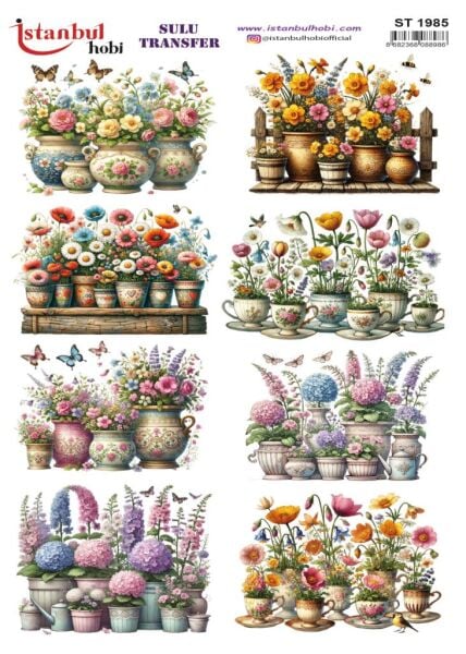 Sulu Transfer Kağıdı 25x35cm ST-1985