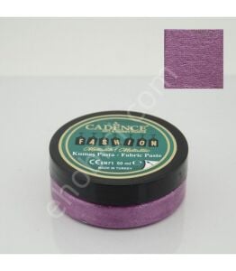 FMP-06 Siklamen - Cadence Metalik Fashion Kumaş Rölyef Pasta - Fabric Paste