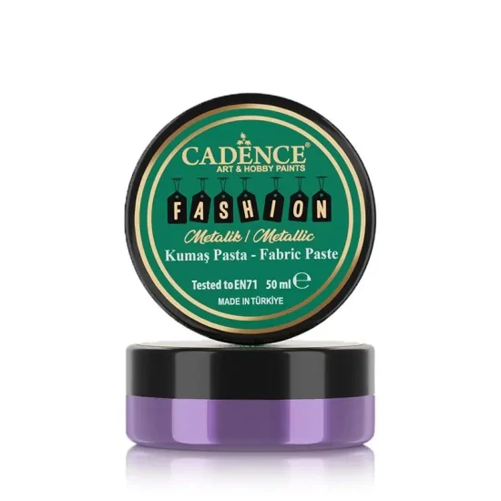 Cadence Metalik Kumaş Rölyef Pasta FMP-07 Funda 50ml