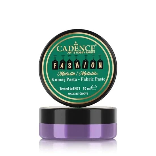 Cadence Metalik Kumaş Rölyef Pasta FMP-07 Funda 50ml