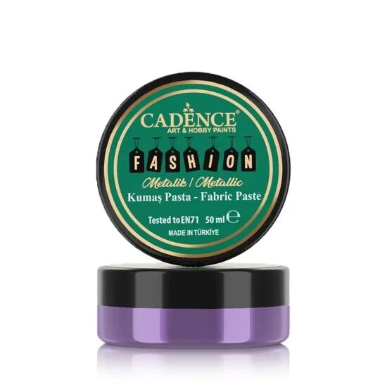 Cadence Metalik Kumaş Rölyef Pasta FMP-07 Funda 50ml