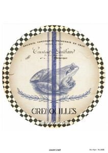 Lineart Pirinç Dekopaj Kağıdı - 3558