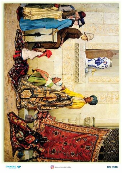 Diamond Pirinç Dekopaj Kağıdı - 3180