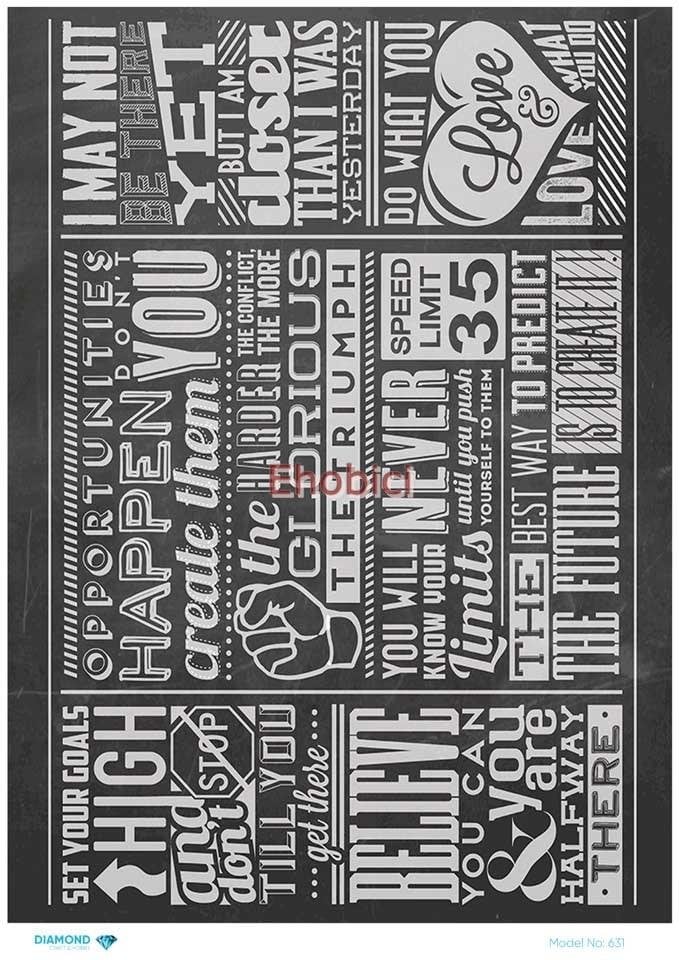 Diamond Pirinç Dekopaj Kağıdı - 631