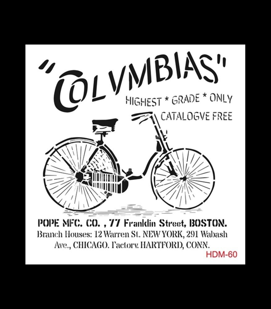 HDM60 Cadence Home Dekor Stencil 25x25