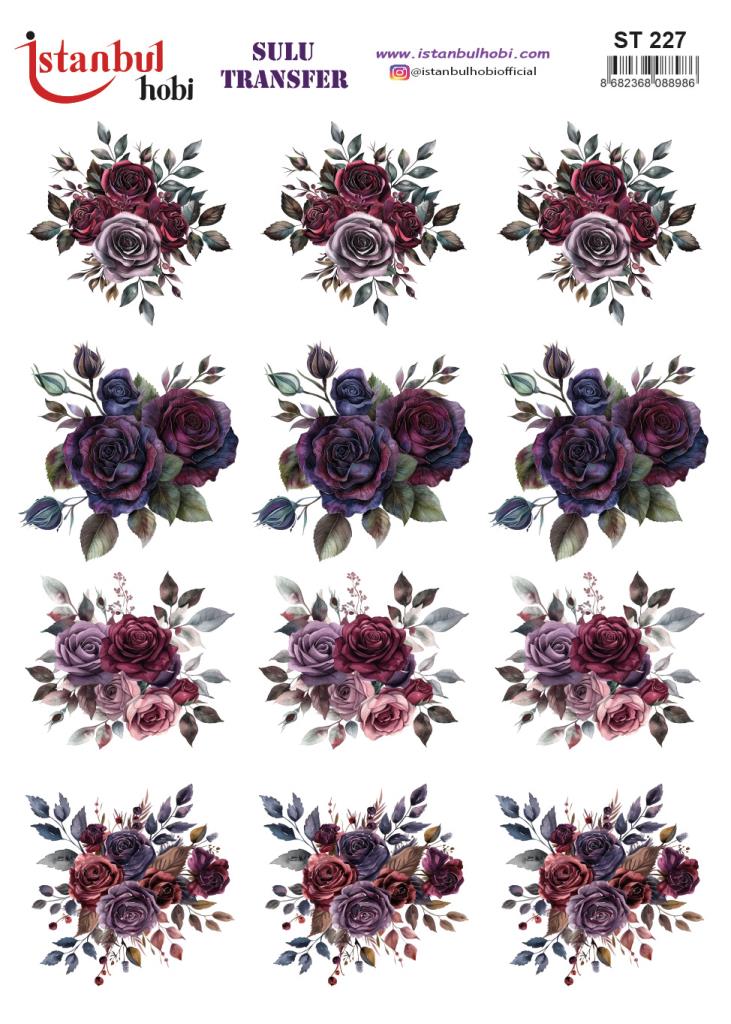 Sulu Transfer Kağıdı 25x35cm ST-227