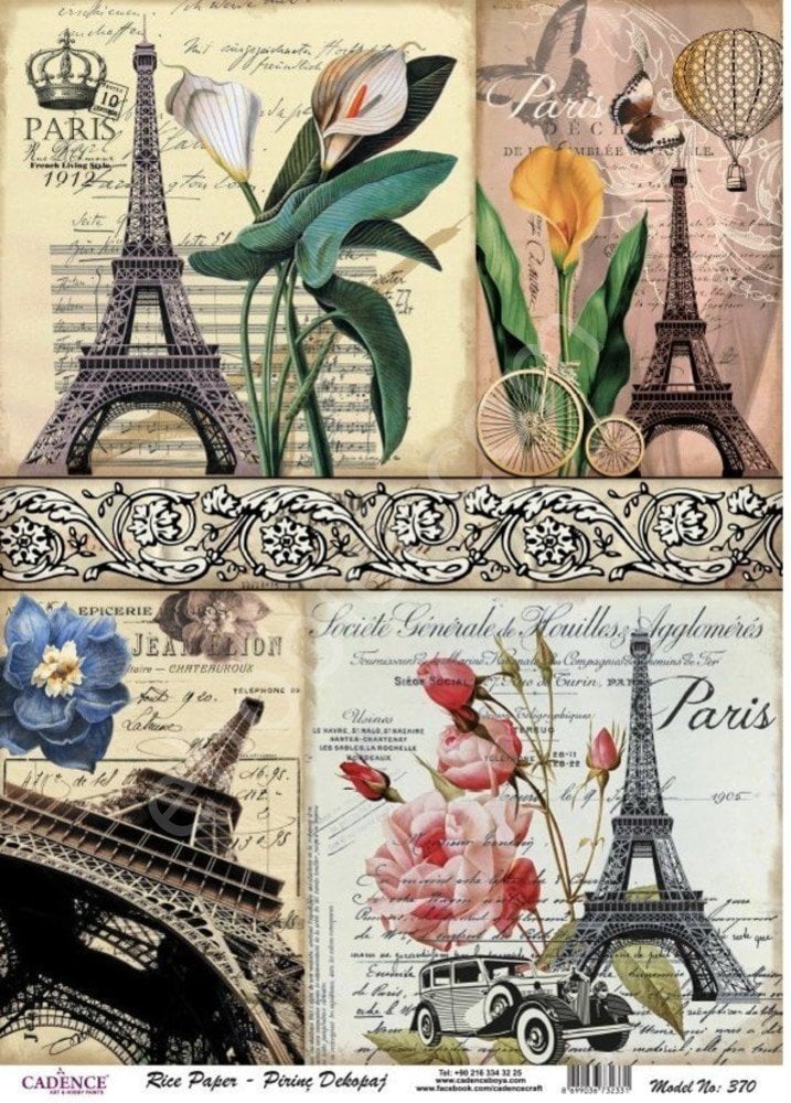 Model 370 - Pirinç Dekopaj Cadencecraft