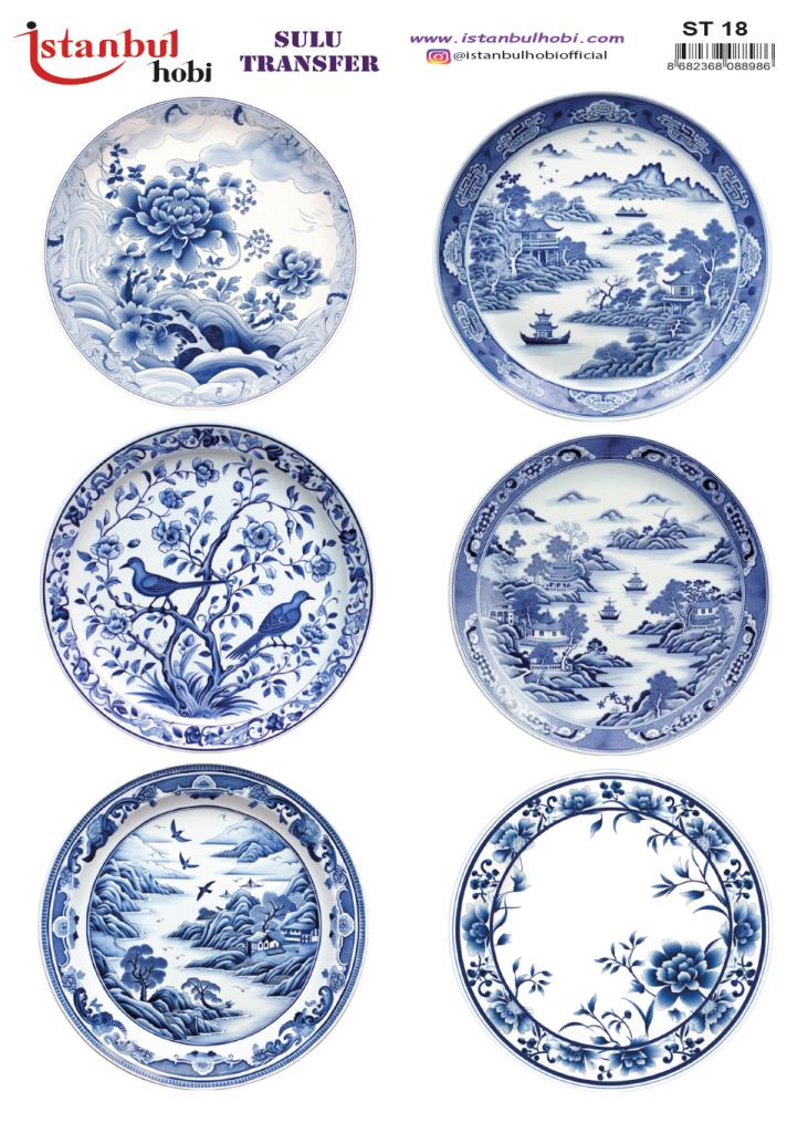 Sulu Transfer Kağıdı 25x35cm ST-018