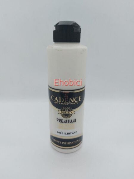 Cadence Akrilik Boya 250ML 6490 S.Beyaz Ahşap Boyası