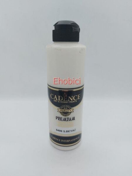 Cadence Akrilik Boya 250ML 6490 S.Beyaz Ahşap Boyası