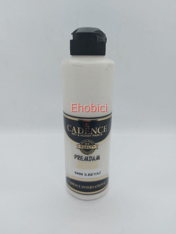Cadence Akrilik Boya 250ML 6490 S.Beyaz Ahşap Boyası