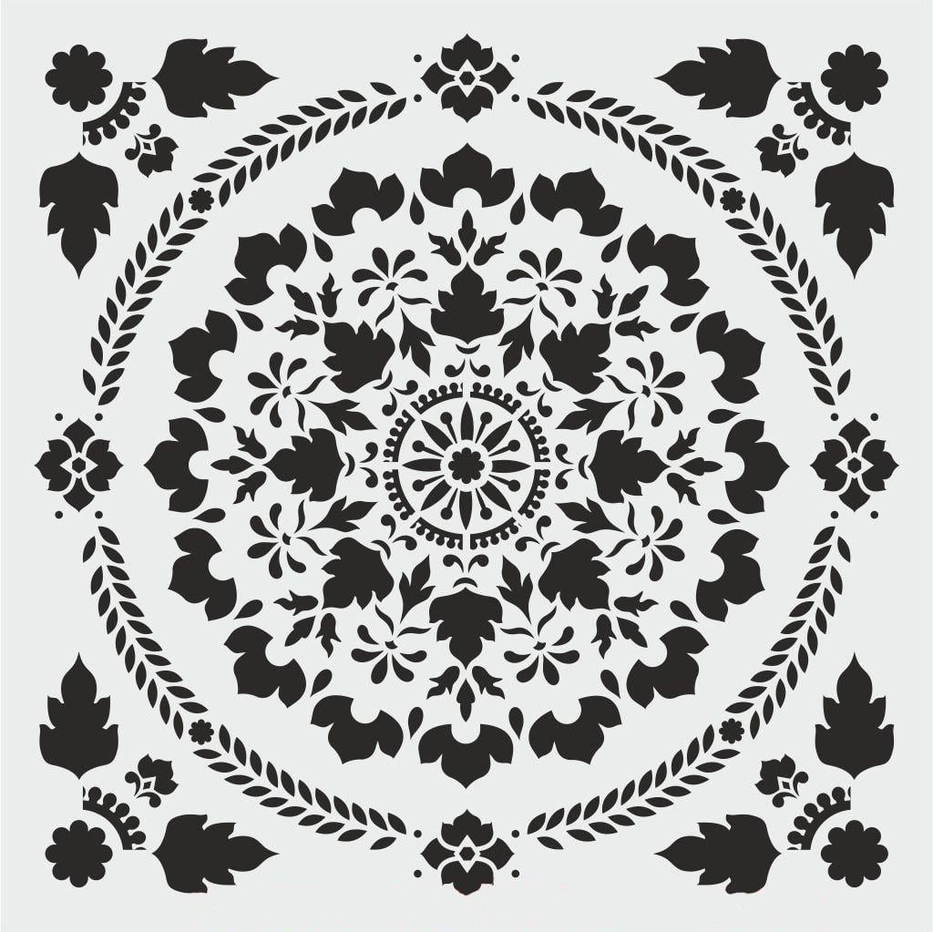 Duvar Dekor Stencil Şablon (30x30) HD-095