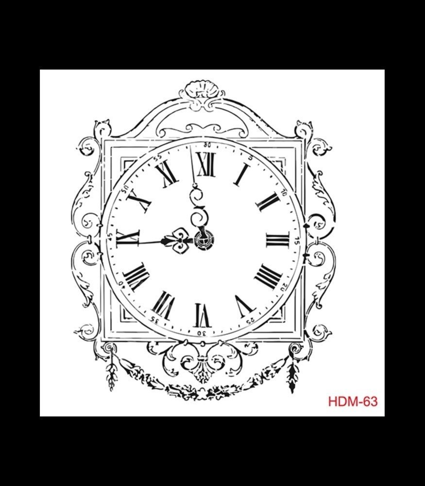 HDM63 Cadence Home Dekor Stencil 25x25