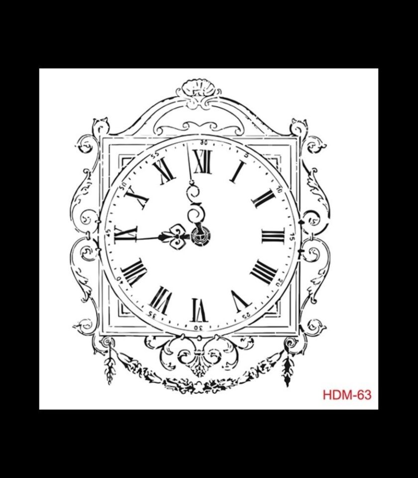 HDM63 Cadence Home Dekor Stencil 25x25
