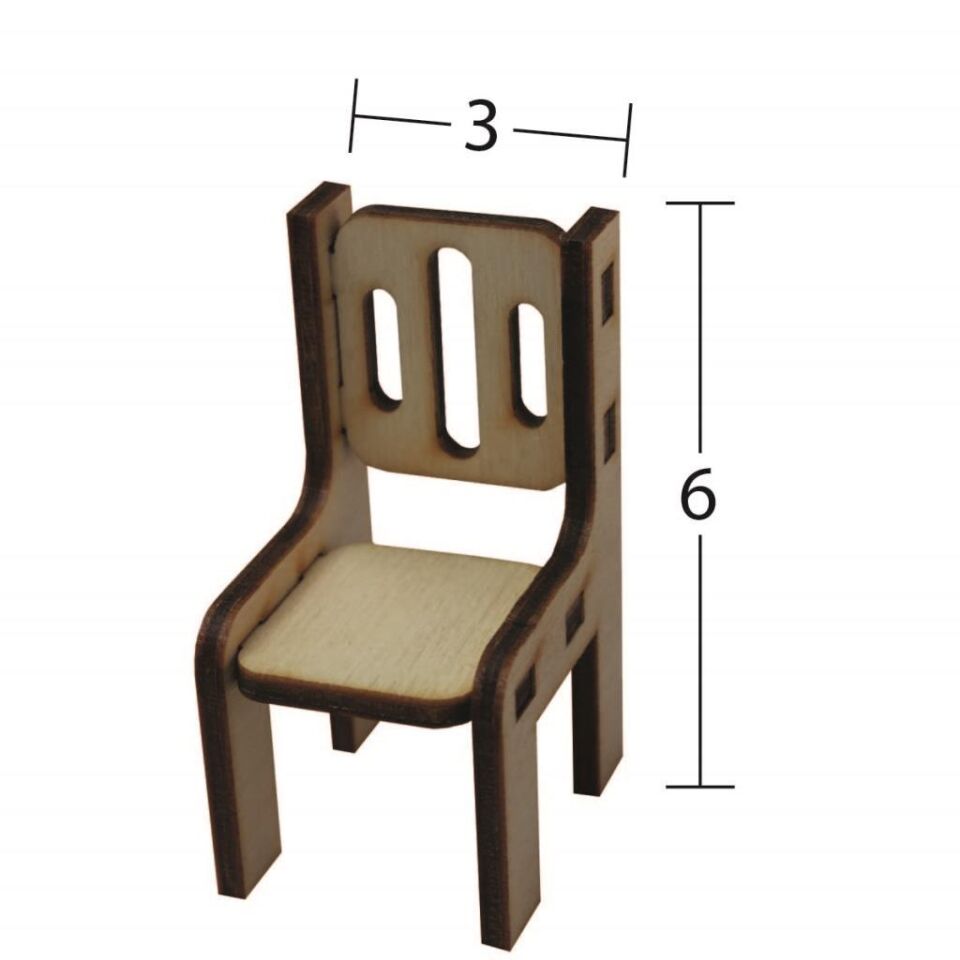 Minyatür Ahşap Obje MN-36