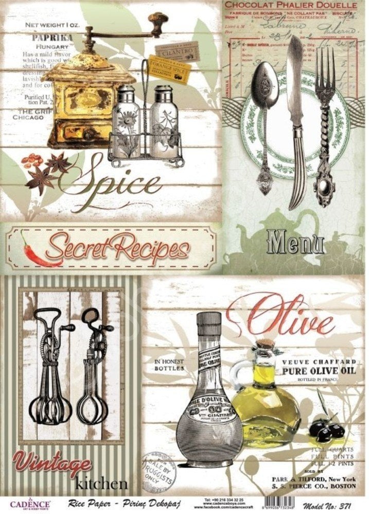 Model 371 - Pirinç Dekopaj Cadencecraft