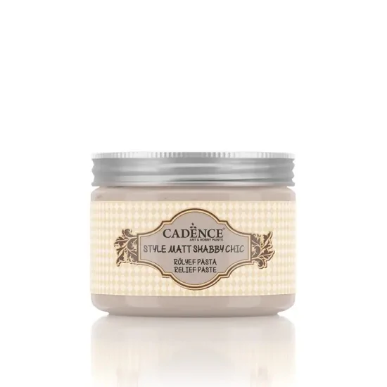 Cadence Shabby Chic Renkli Rölyef Pasta SR03 Keten 150ml