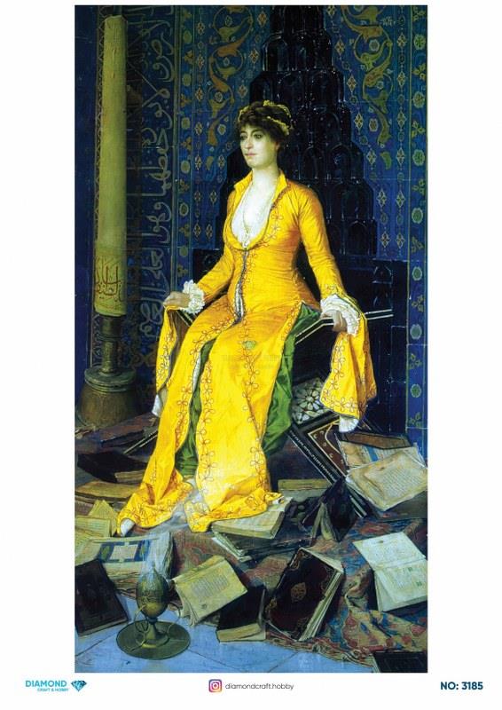 Diamond Pirinç Dekopaj Kağıdı - 3185