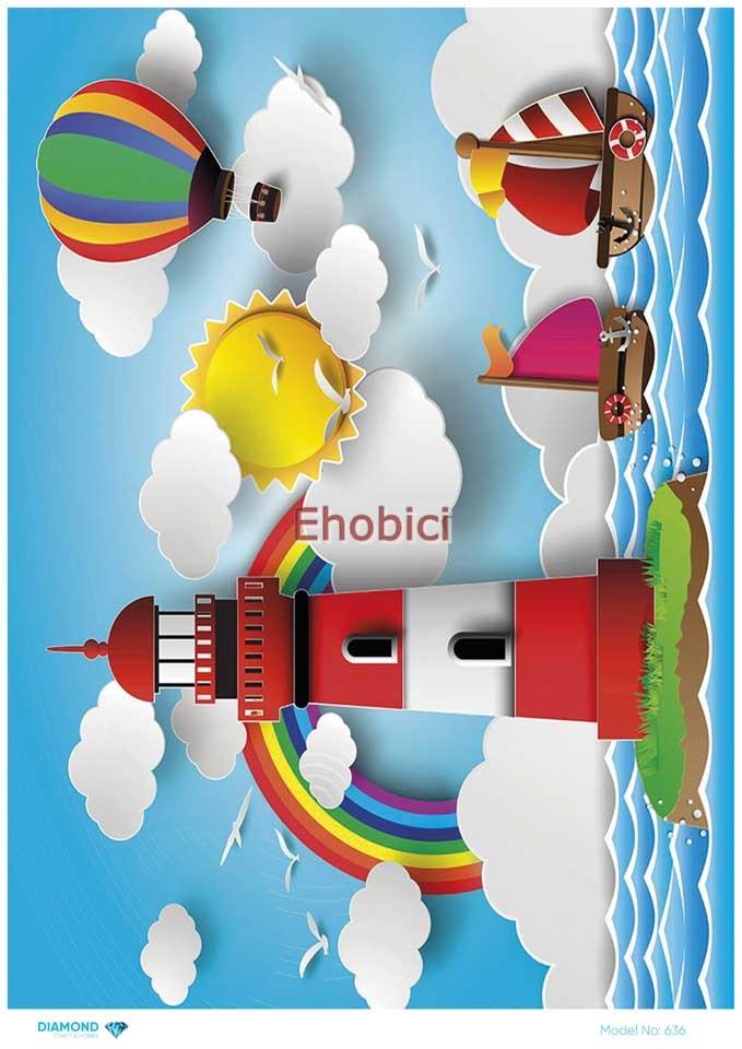 Diamond Pirinç Dekopaj Kağıdı - 636