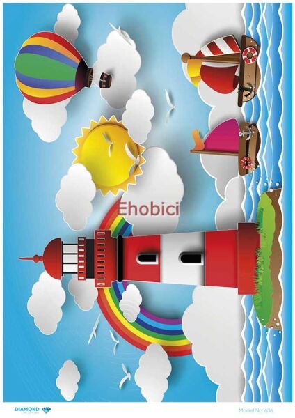 Diamond Pirinç Dekopaj Kağıdı - 636