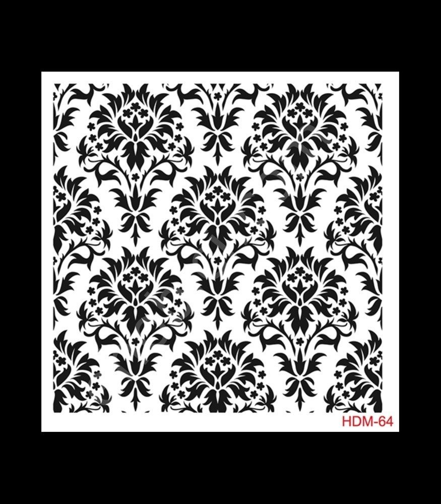 HDM64 Cadence Home Dekor Stencil 25x25
