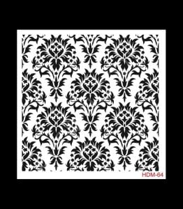 HDM64 Cadence Home Dekor Stencil 25x25