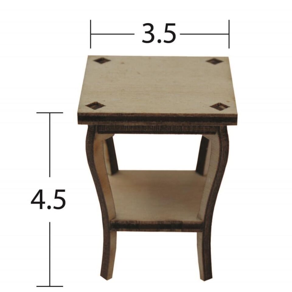 Minyatür Ahşap Obje MN-38