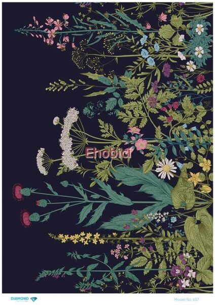 Diamond Pirinç Dekopaj Kağıdı - 637