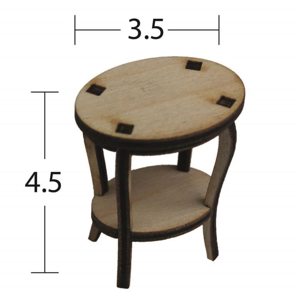 Minyatür Ahşap Obje MN-39