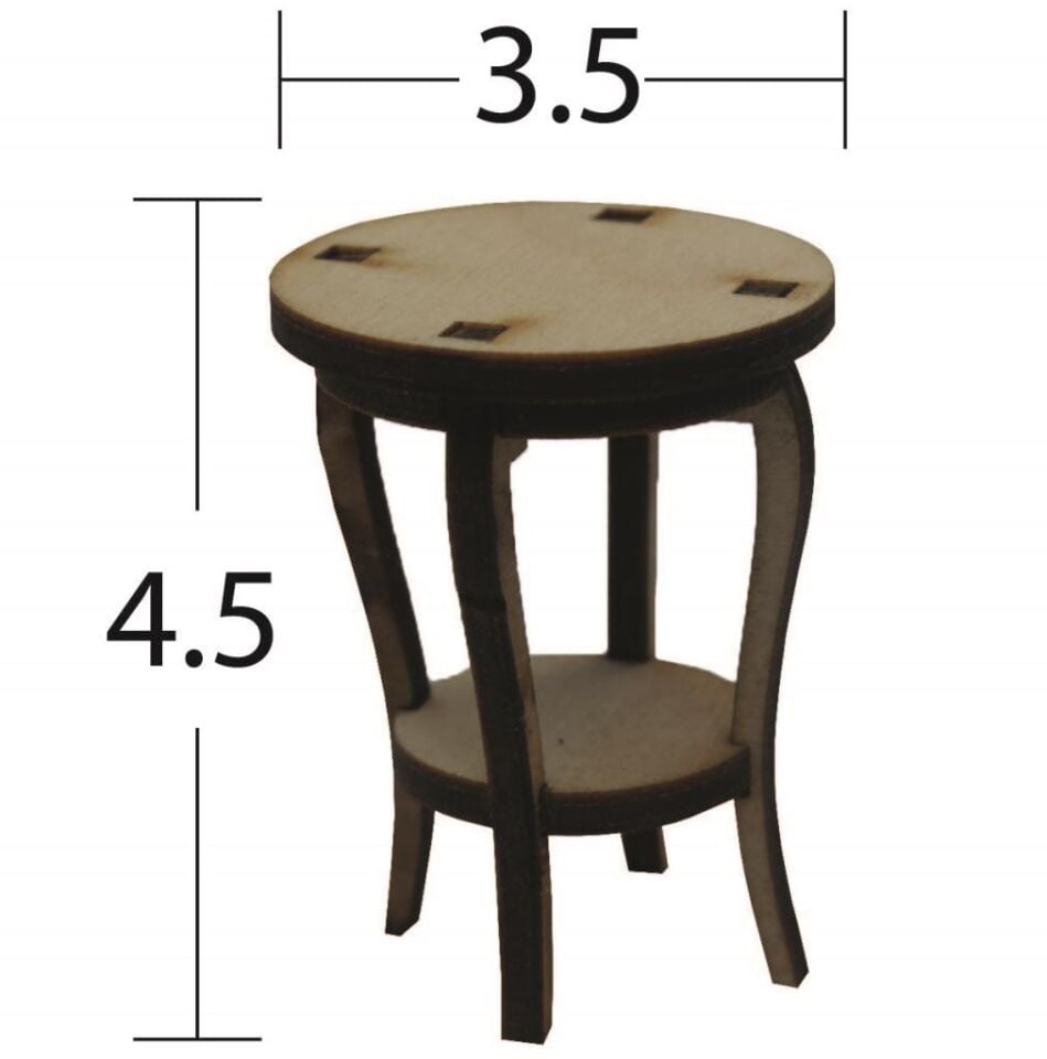 Minyatür Ahşap Obje MN-40