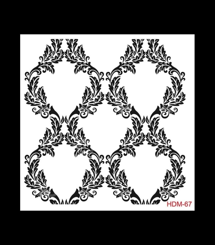 HDM67 Cadence Home Dekor Stencil 25x25