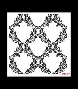 HDM67 Cadence Home Dekor Stencil 25x25
