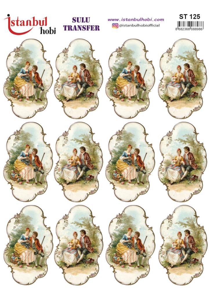 Sulu Transfer Kağıdı 25x35cm ST-125