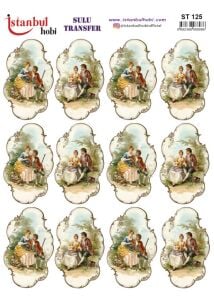 Sulu Transfer Kağıdı 25x35cm ST-125