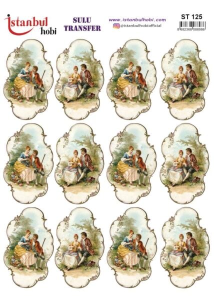 Sulu Transfer Kağıdı 25x35cm ST-125