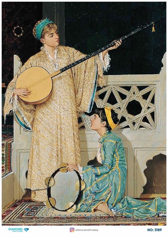 Diamond Pirinç Dekopaj Kağıdı - 3189