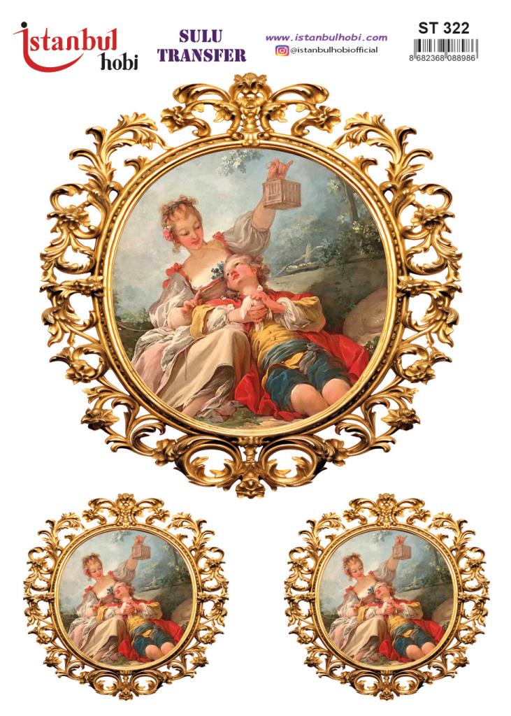 Sulu Transfer Kağıdı 25x35cm ST-322