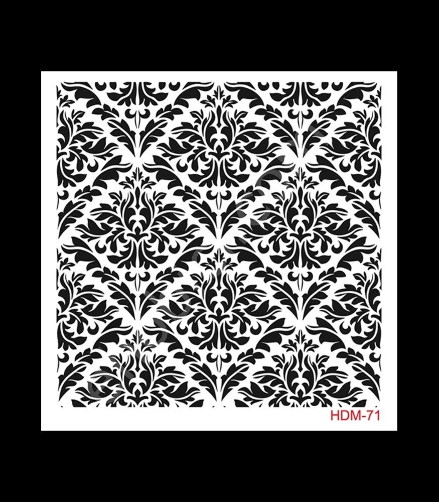 HDM71 Cadence Home Dekor Stencil 25x25